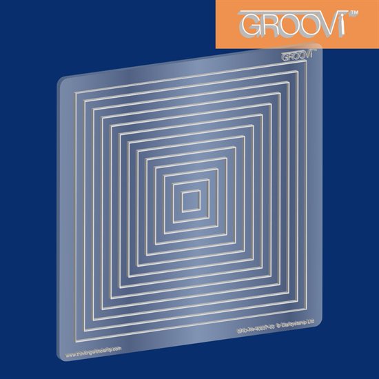 Groovi Square Nested Plate A5 Square